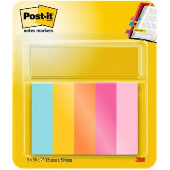 3M značkovač strán 670-5-BEA assorted 5x100 listov/balenie