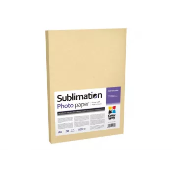 COLORWAY PSM100050A4 sublimačný transferový papier A4 100 g/m² lesklý 50 listov