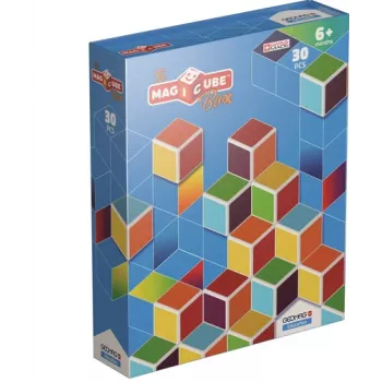Geomag MagiCube GM120 magnetické stavebnice, 30 dielov, viacfarebné, štvorcové, unisex, deti od 1,5 roka
