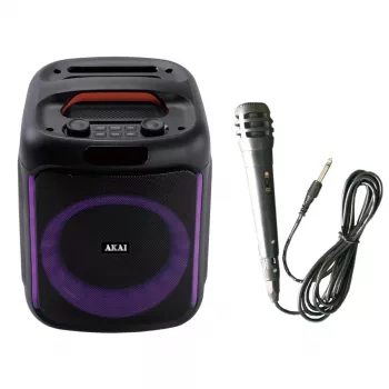 AKAI ABTS-V20 prenosný Bluetooth reproduktor 20W čierny
