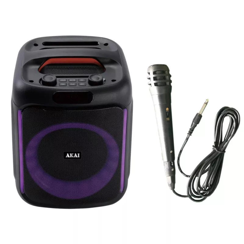 AKAI ABTS-V20 prenosný Bluetooth reproduktor 20W čierny