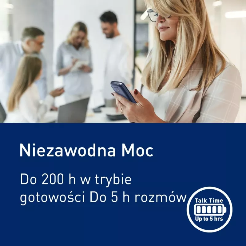 Panasonic KX-TF400EXC mobilný telefón, modrý