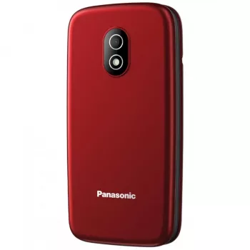 PANASONIC KX-TU410EXR véčkový mobilný telefón - červený