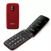 PANASONIC KX-TU410EXR véčkový mobilný telefón - červený