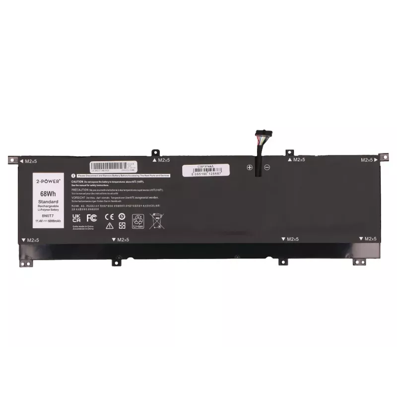 2-Power hlavná batéria pre Dell XPS 15 9575 2-in-1 - 68 Wh