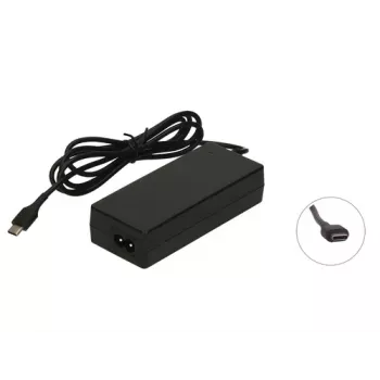 2-POWER PSA Parts CAA0744G 65W AC napájací zdroj pre Lenovo notebook - čierna