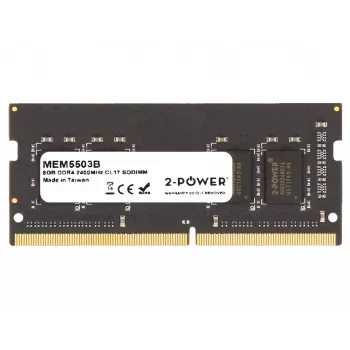 2-Power MEM5503B 8GB DDR4 2400MHz CL17 SODIMM pamäť pre notebook