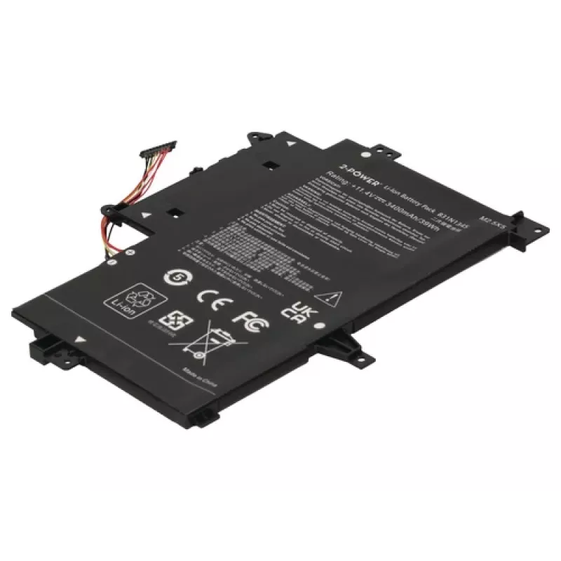 2-Power hlavná batéria pre Asus Transformer Book Flip TP500LA - 3400 mAh