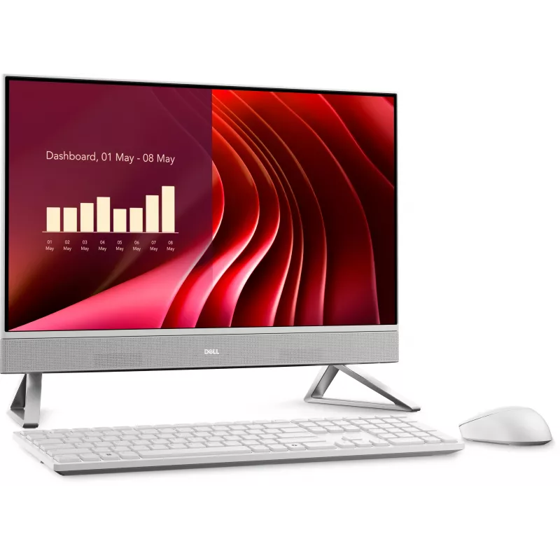 Dell 24 All-in-One EC24250 Core i5-1334U 16GB 512GB SSD 23,8 inch FHD Intel UHD Graphics Webkamera WLAN Bluetooth Bezdrôtová klávesnica myš Windows 11 Pro 3Y ProSupport
