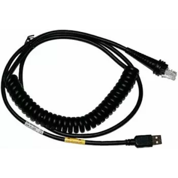 Honeywell USB rozhranie kábel, USB Type-A na USB Type-C, 3m špirálový kábel, čierny
