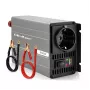 Qoltec MS menič napätia 12V na 230V 300/600W USB kompatibilný s LiFePO4 GEL AGM