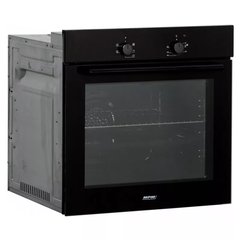 MPM MPM-63-BO-12T vstavaná elektrická rúra 65L čierna/nerez