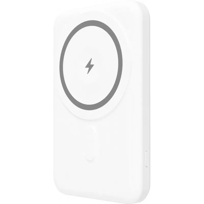 YENKEE Power Bank 501 WH SILIC 5000mAh MagSafe PD 20W biela