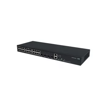 HPE OfficeConnect 2150 24G 4P switch - 24 port Gigabit PoE+ so 4 SFP+ uplinkmi