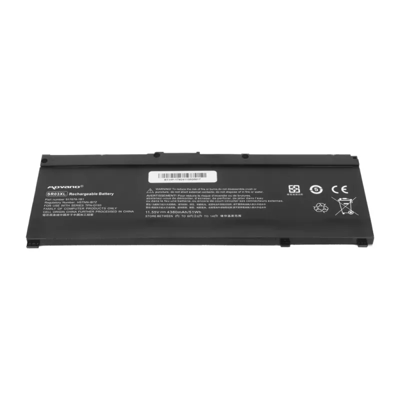MITSU batéria SR03XL pre HP Gaming 15 17 Omen 15-DC - 4380 mAh (51 Wh)