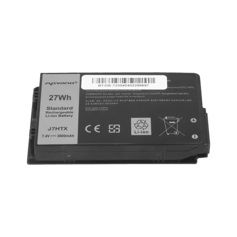 MOVANO batéria J7HTX pre Dell Latitude 12 Rugged 7202 7212 7220 Tablet - 3600 mAh (27 Wh)