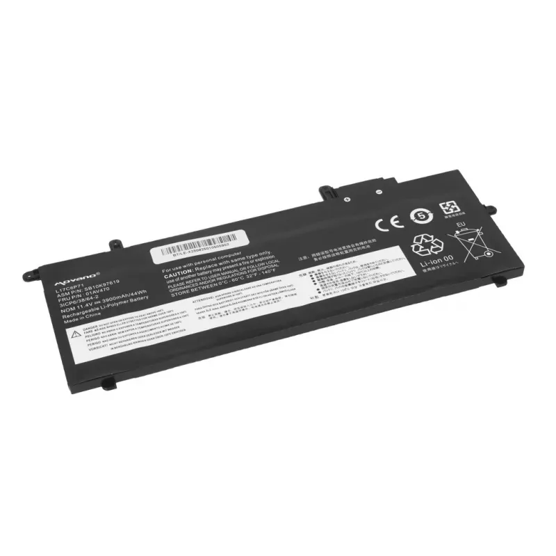 MITSU batéria L17C6P71 pre Lenovo ThinkPad X280 A285 - 3900 mAh (44 Wh)