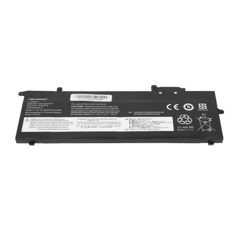 MITSU batéria L17C6P71 pre Lenovo ThinkPad X280 A285 - 3900 mAh (44 Wh)