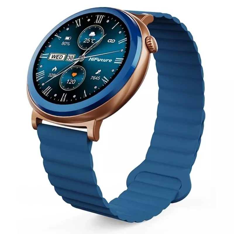 HIFUTURE Smartwatch Aurora AMOLED AI modré