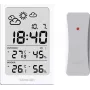 SENCOR multifunkčná stanica SWS 2300 W - meteorologická stanica s hodinami, budíkom a vonkajším senzorom
