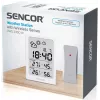 SENCOR multifunkčná stanica SWS 2300 W - meteorologická stanica s hodinami, budíkom a vonkajším senzorom
