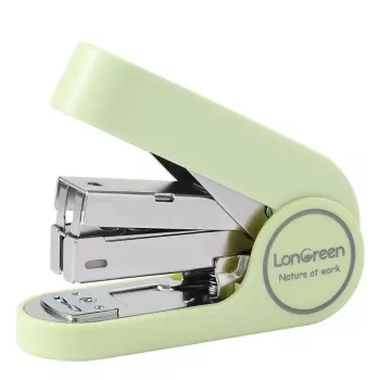 Deli LonGreen EM416 zelená zošívačka pre až 25 listov