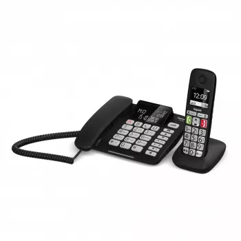 Gigaset DL780 Plus drôtový telefón so záznamníkom, čierny