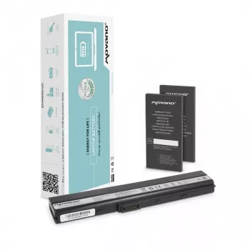 MOVANO batéria A32-K52 pre Asus A52 A52F K52 K52F K52J - 4400 mAh (48 Wh)