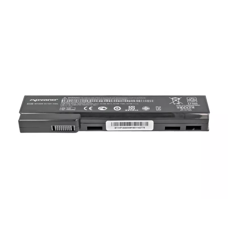 MOVANO batéria pre HP EliteBook 8460p 8460w 8470p 8470w - 4400 mAh (48 Wh)
