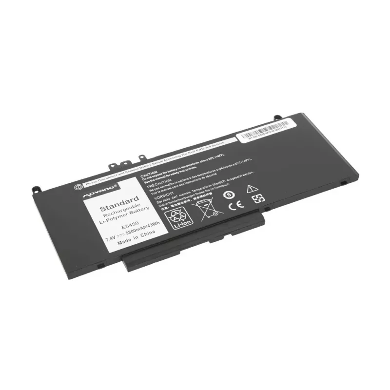 MOVANO batéria G5M10 WYJC2 8V5GX pre Dell E5450 E5550 7,4V - 5800 mAh (43 Wh)