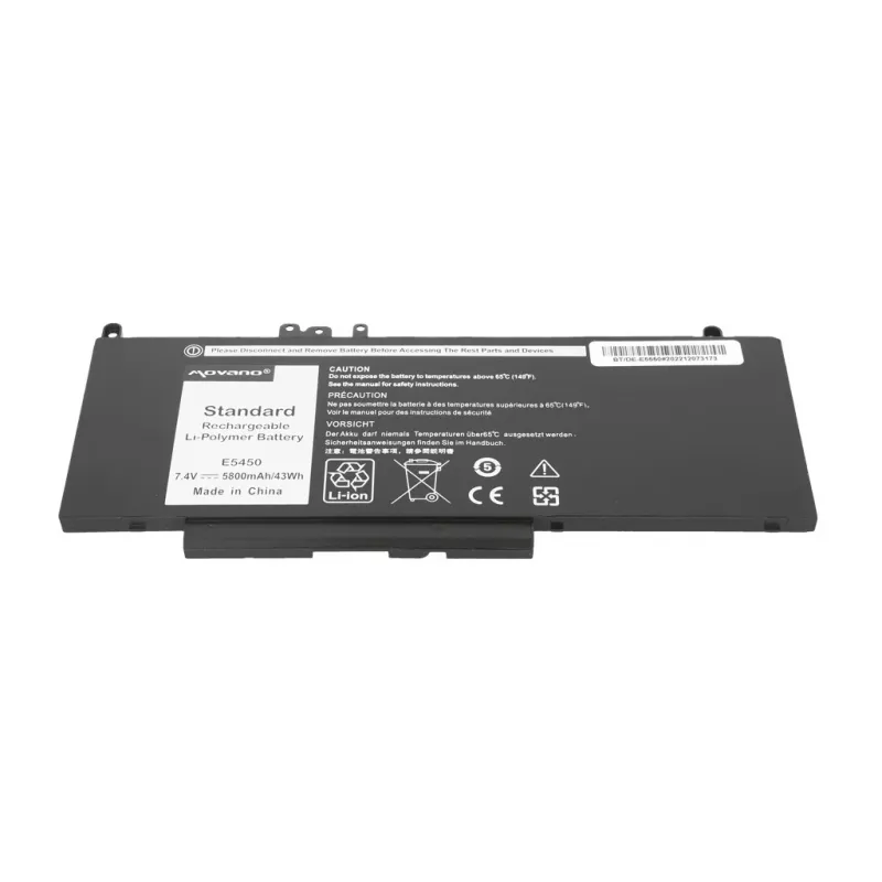 MOVANO batéria G5M10 WYJC2 8V5GX pre Dell E5450 E5550 7,4V - 5800 mAh (43 Wh)