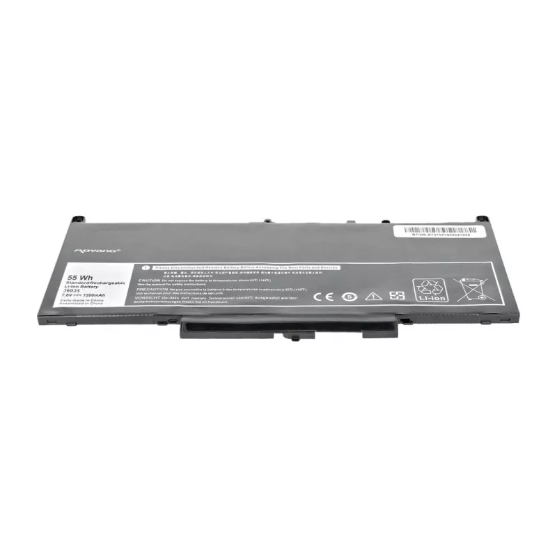 MOVANO batéria J60J5 GG4FM MC34Y pre Dell E7270 E7470 - 7200 mAh (55 Wh)