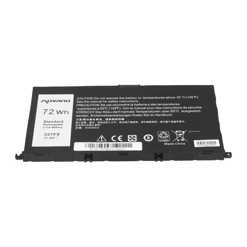MOVANO batéria 357F9 pre Dell Inspiron 5577 7557 - 6300 mAh (72 Wh)