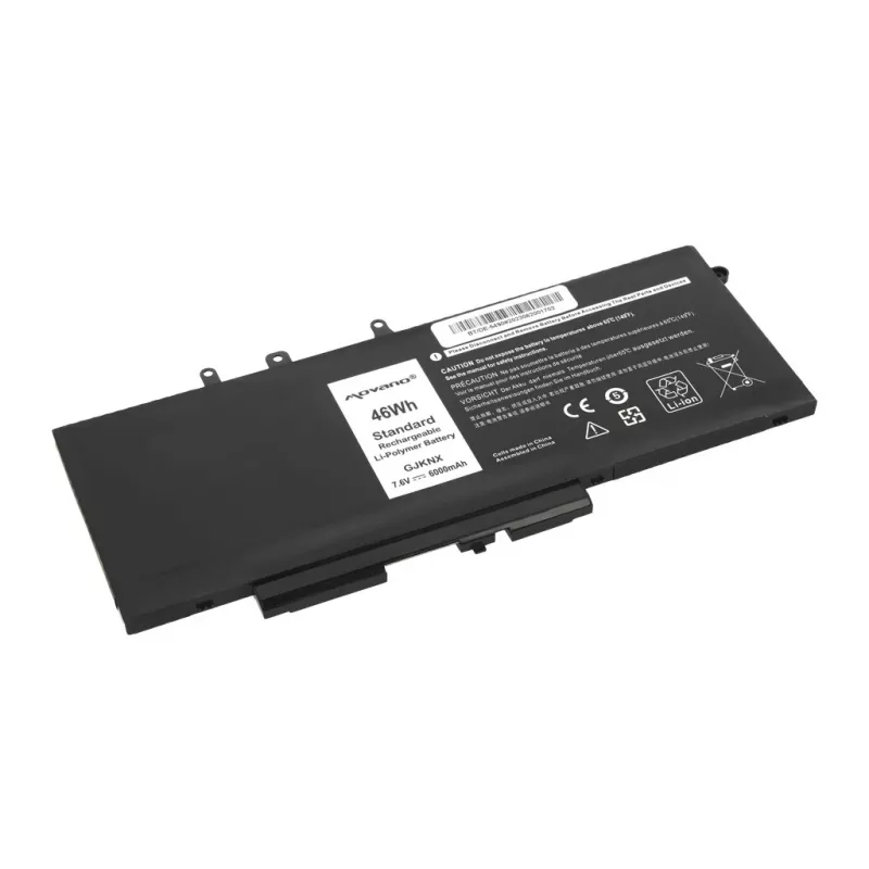 MOVANO batéria GJKNX pre Dell Latitude 5280 5480 5490 5590 - 6000 mAh (46 Wh)