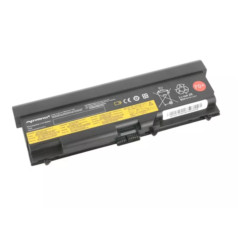 MOVANO batéria pre Lenovo ThinkPad L530 T430 T530 - 6600 mAh (71 Wh)