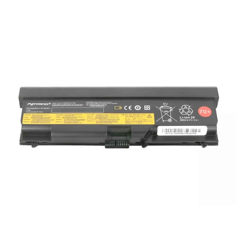 MOVANO batéria pre Lenovo ThinkPad L530 T430 T530 - 6600 mAh (71 Wh)