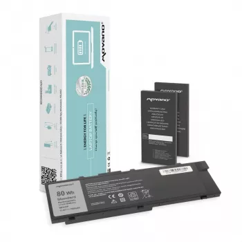 MOVANO batéria MFKVP pre Dell Precision 15 7510 17 7710 - 7000 mAh (80 Wh)