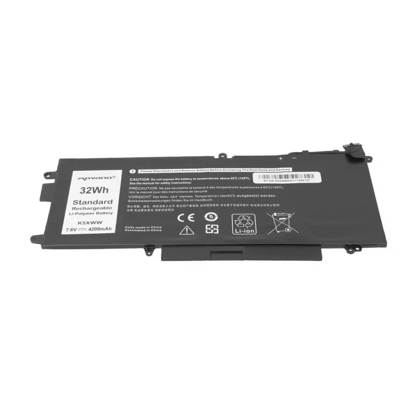 MOVANO batéria K5XWW pre Dell Latitude 5289 7390 2-in-1 - 4200 mAh (32 Wh)