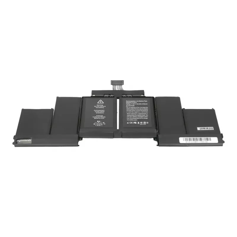MOVANO batéria A1618 MacBook Pro 15 Retina A1398 2015 - 8755 mAh (99,5 Wh)