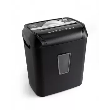 Wallner XD1010C skartovačka krížovým rezom, 10 listov, 21 l, čierna