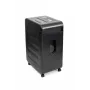 WALLNER MR 2814 C2 skartovačka krížovým rezom, 10 listov, 21 l, čierna