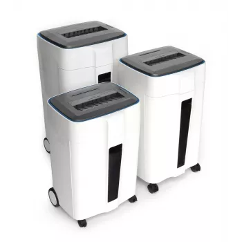 WALLNER skartovačka HD-120 C2 Cross-Cut skartovač papiera, 12 listov, 21L, čierna