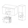Kompaktná rúra MPM-63-BOK-24, 24L, 1500W, čierna