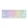 SAVIO Whiteout X2 Outemu Peach Silent mechanická klávesnica