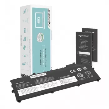MOVANO batéria 01AV430 pre Lenovo ThinkPad X1 Carbon 5th Gen 6th Gen 2017 2018 - 4650 mAh (54 Wh)