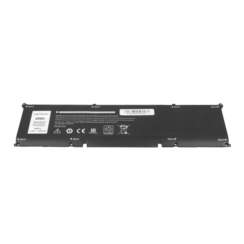 MOVANO batéria 69KF2 pre Dell Alienware M17 M15 R3 R4 Precision 5550 XPS 9500 9510 - 6000 mAh (69 Wh)