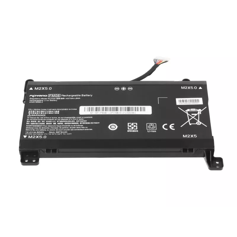 MOVANO batéria FM08 TPN-Q195 pre HP Omen 17-AN 12-Pin - 5973 mAh (86 Wh)