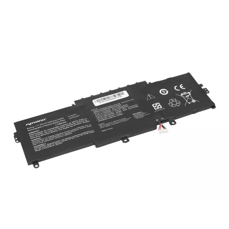 MOVANO batéria C31N1811 pre Asus ZenBook 14 UX433 UX433F UX433FA UX433FN UX433FL - 3400 mAh (39 Wh)