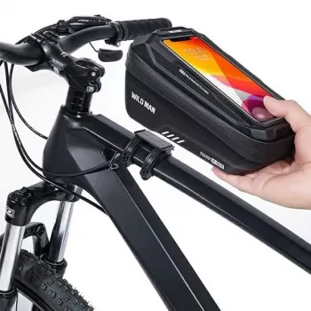 WILDMAN XS2 1L rámová taška na bicykel čierna
