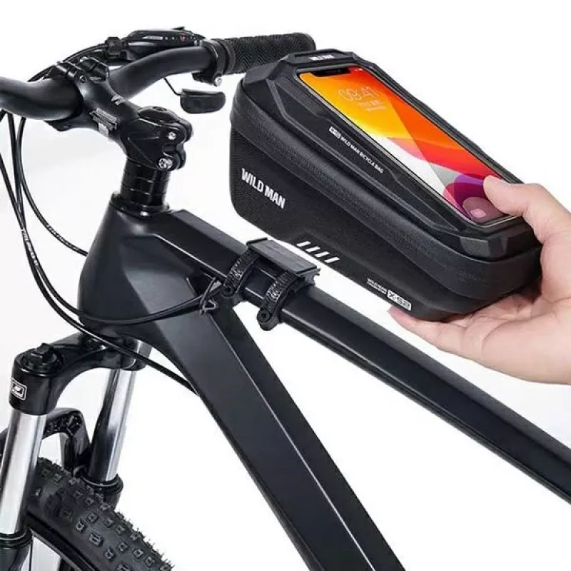 WILDMAN XS2 1L rámová taška na bicykel čierna